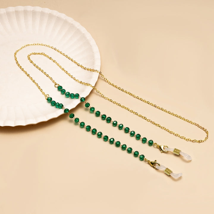 Decorative Stone-Accented Eyewear Chain Stornfield