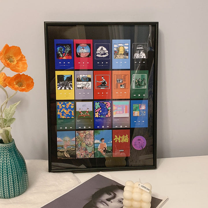 Modern Media Art Collage Frame