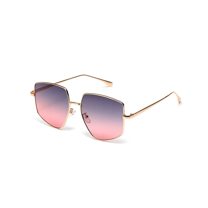 Women's square sunglasses with elegant metal frame Stornfield