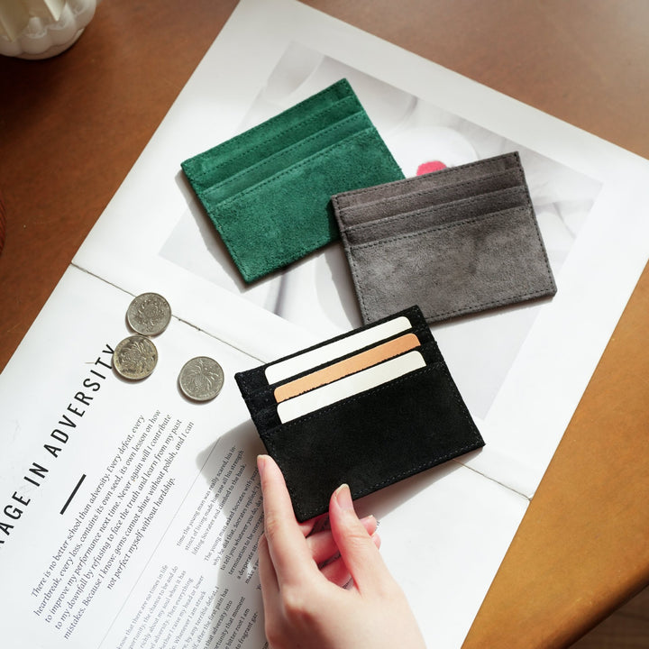 Textured Leather Cardholder