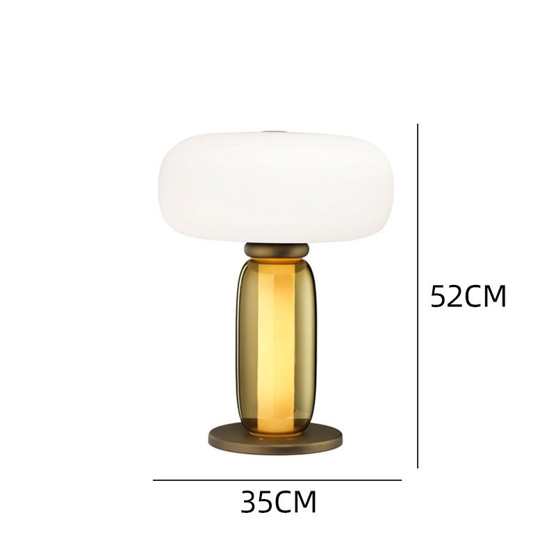 Modern Artistic Table Lamp with Elegant Glass Design