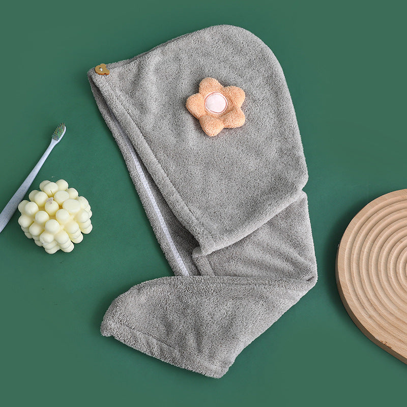 Women's Hair Turban with Practical Button Stornfield