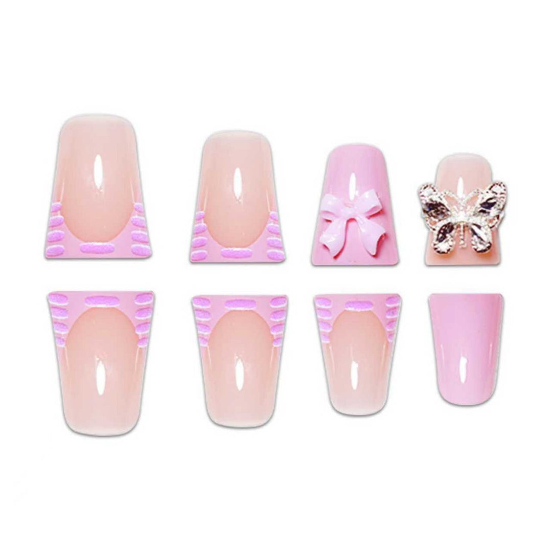 Decorative Butterfly-Inspired Nail Enhancements Stornfield