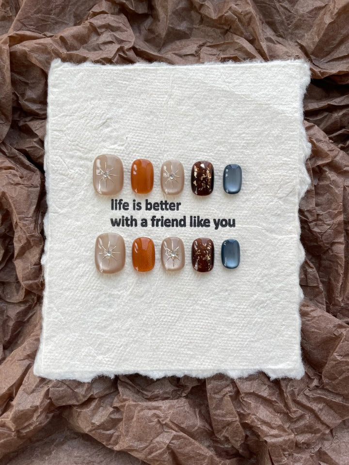Artistic Press-On Nail Art Set  1791773519