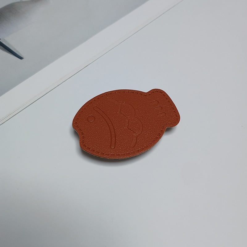 Fish-Shaped Leather Phone Holder Stornfield