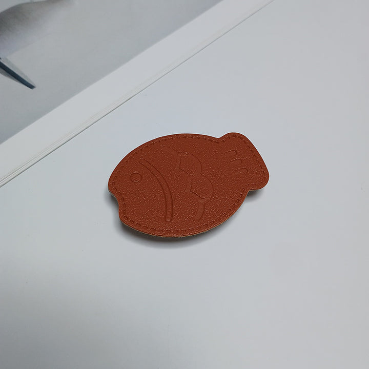 Fish-Shaped Leather Phone Holder Stornfield
