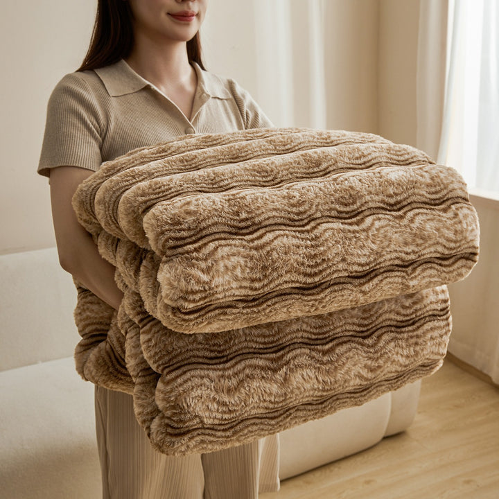 Luxurious Plush Throw Blanket