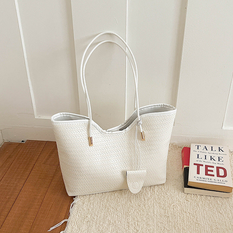 Large Woven Tote Bag