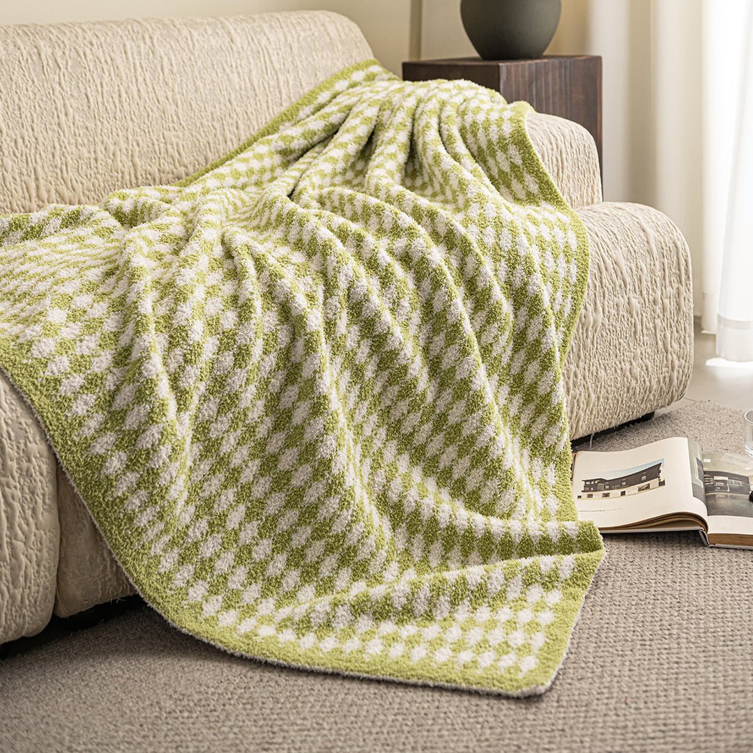 Soft Textured Throw Blanket