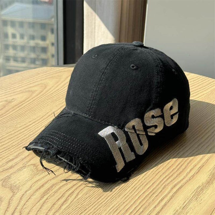Men's Distressed Cotton Baseball Cap Stornfield 1784270811