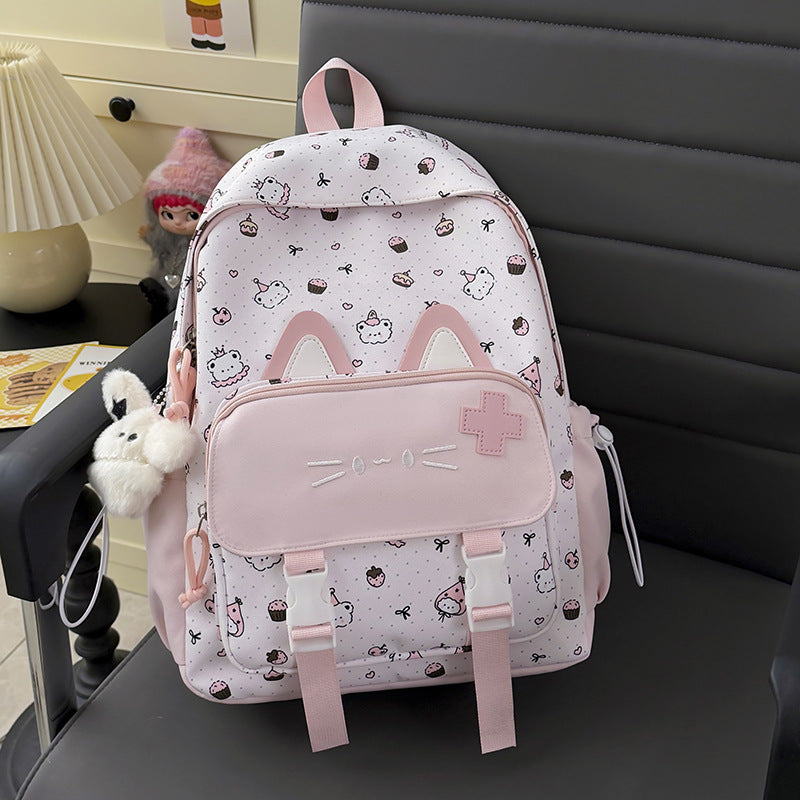Cartoon-Themed Cat Ears Backpack Stornfield