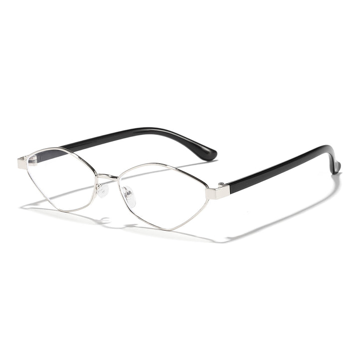Women's Cat Eye Sunglasses with Brown Lenses and Elegant Metal Frame Stornfield
