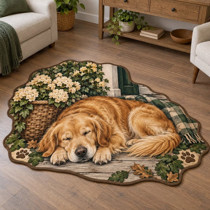 Highland Cattle-Themed Area Rug