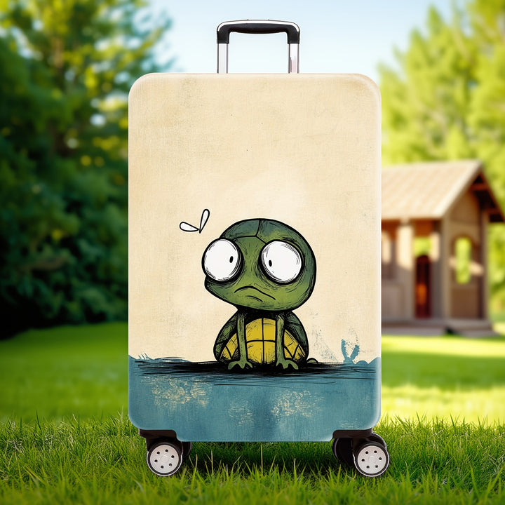 Women's hard-shell suitcase with original animal design Stornfield