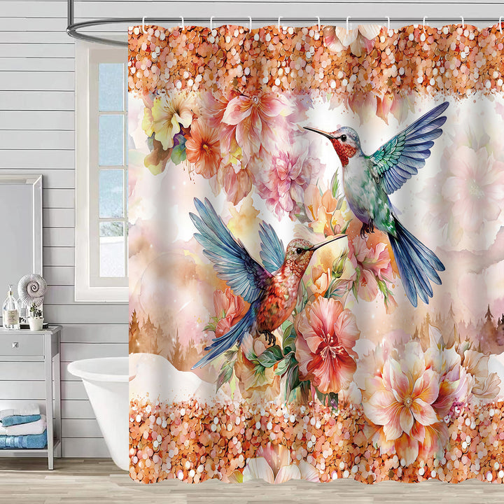 Nature-Inspired Shower Curtain Stornfield