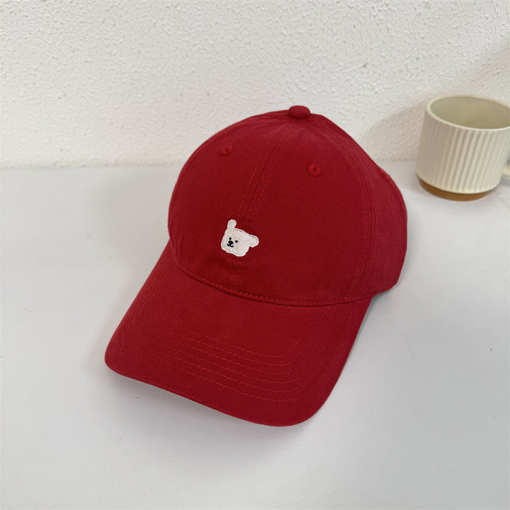 Women's Cute Embroidered Bear Cap Stornfield