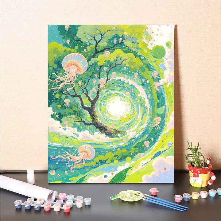 Creative Paint-by-Numbers Art Kit Stornfield