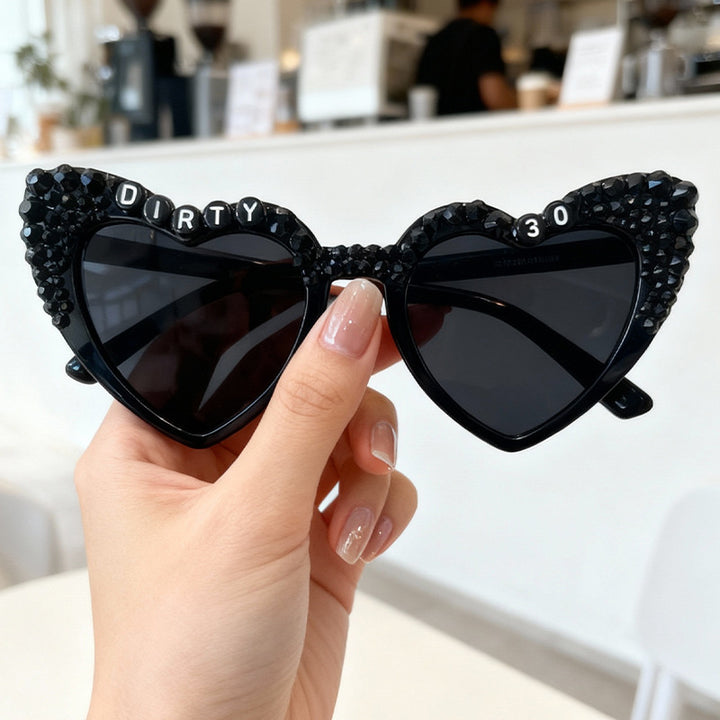 Statement Heart-Frame Sunglasses Stornfield