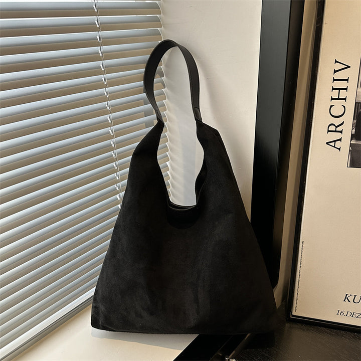 Suede Slouchy Hobo Bag Stornfield