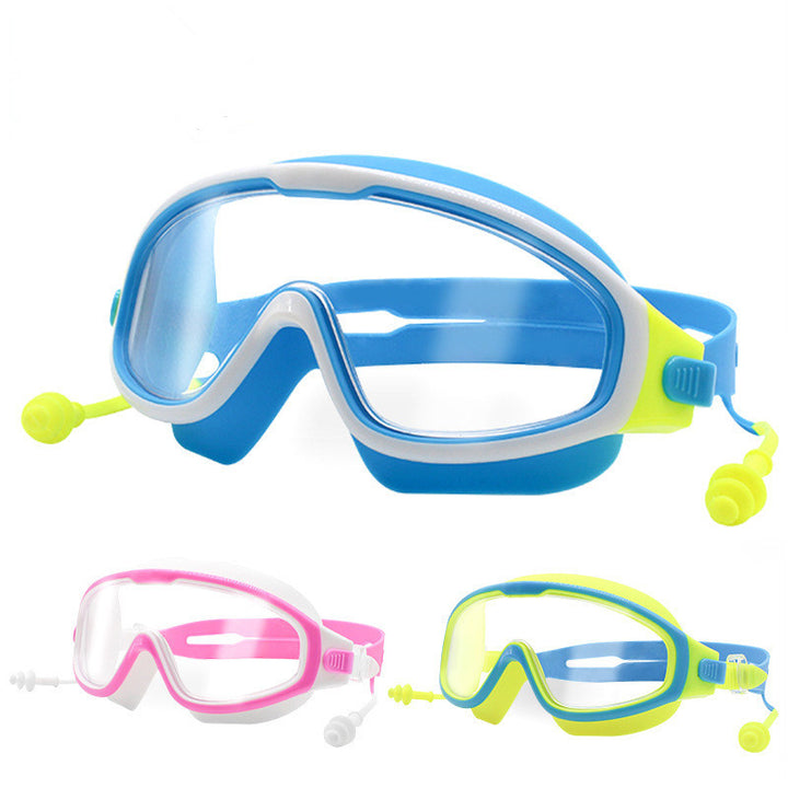 Swimming mask with ergonomic fit and clear view Stornfield