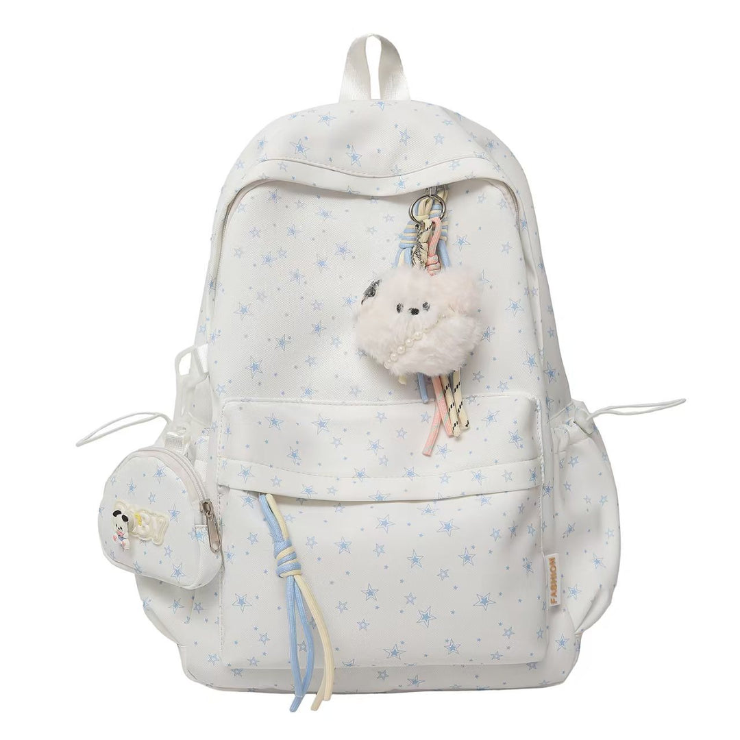 Stylish Star-Printed Backpack Stornfield