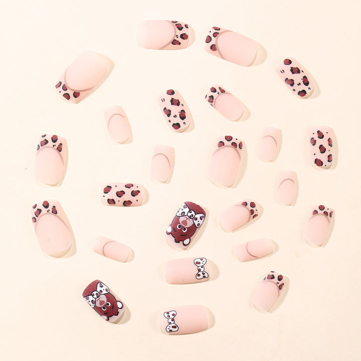 Playful Animal-Themed Nail Art Stornfield