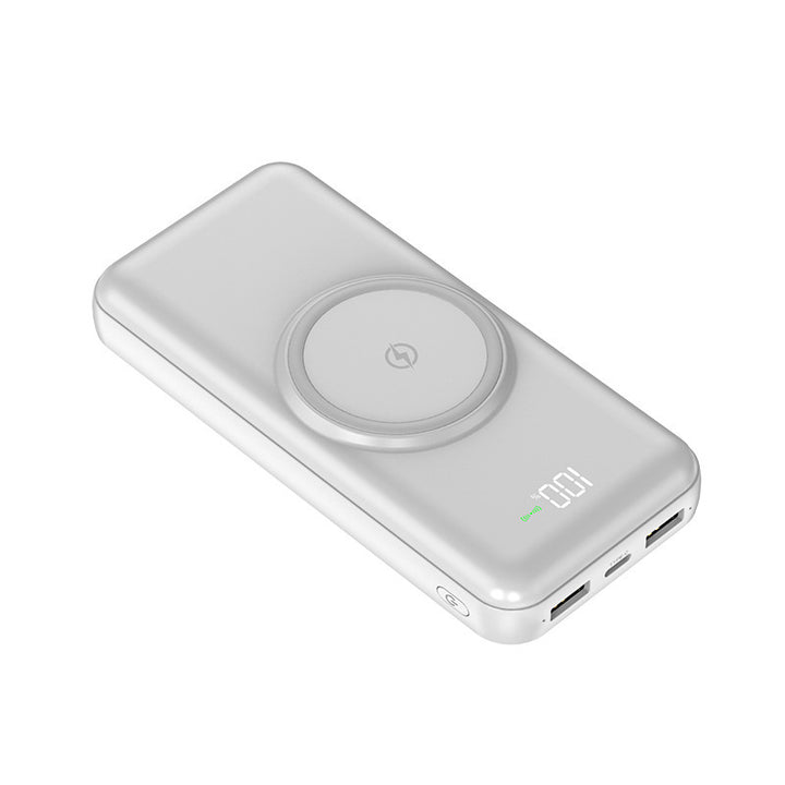 Portable power bank with wireless fast charging function and intelligent charge indicator Stornfield