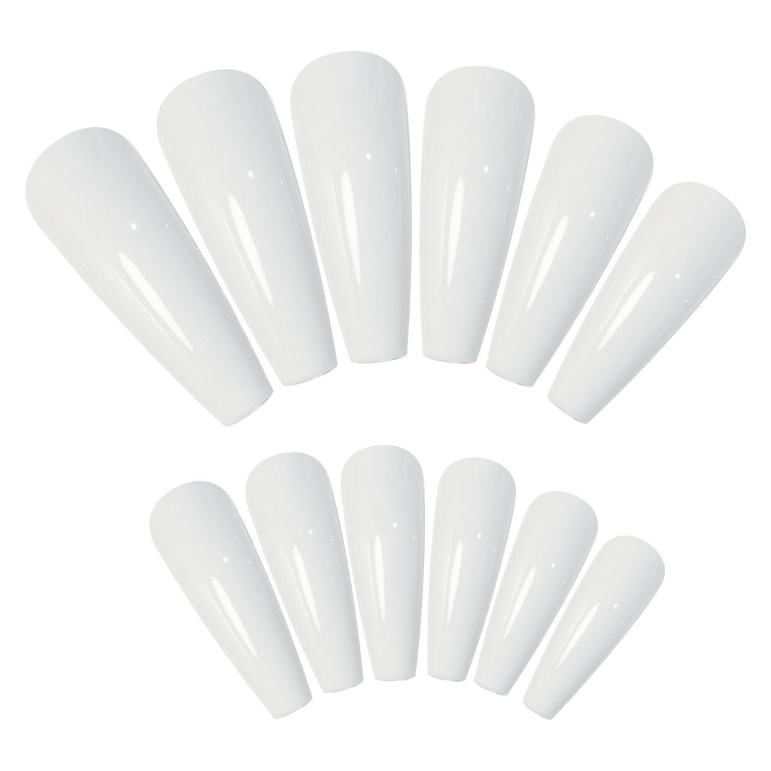 Artificial nail set with elegant tips and glossy finish Stornfield