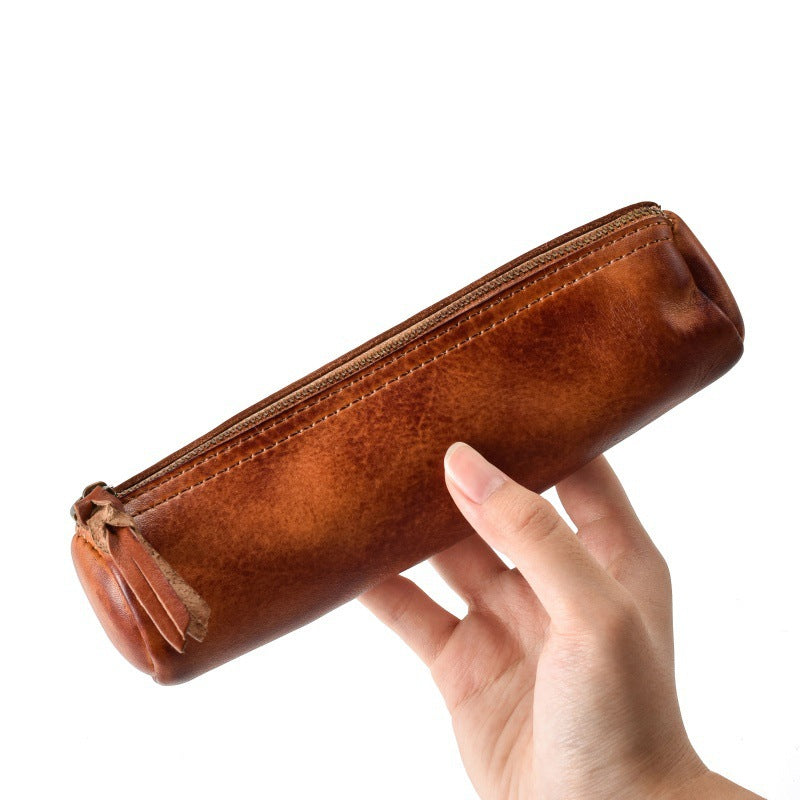 Stylish Leather Pencil Case
