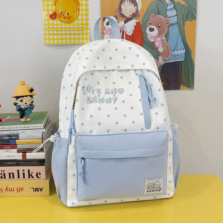 Cute Animal-Themed Canvas Backpack Stornfield
