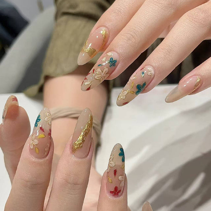Premium Glittering Press-On Nail Extensions Stornfield