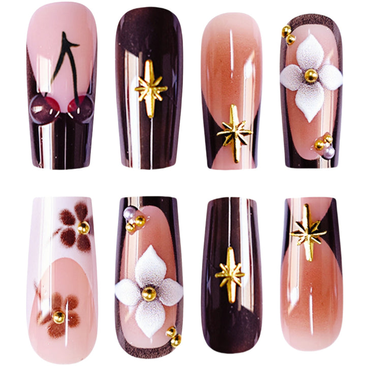 Decorative Press-On Nail Extensions Stornfield