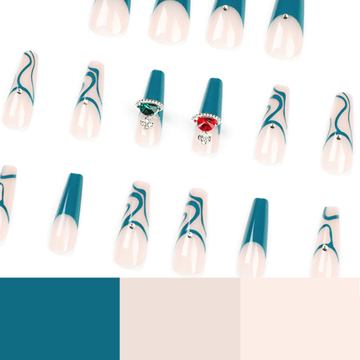 Artful nail decoration with elegant accents Stornfield