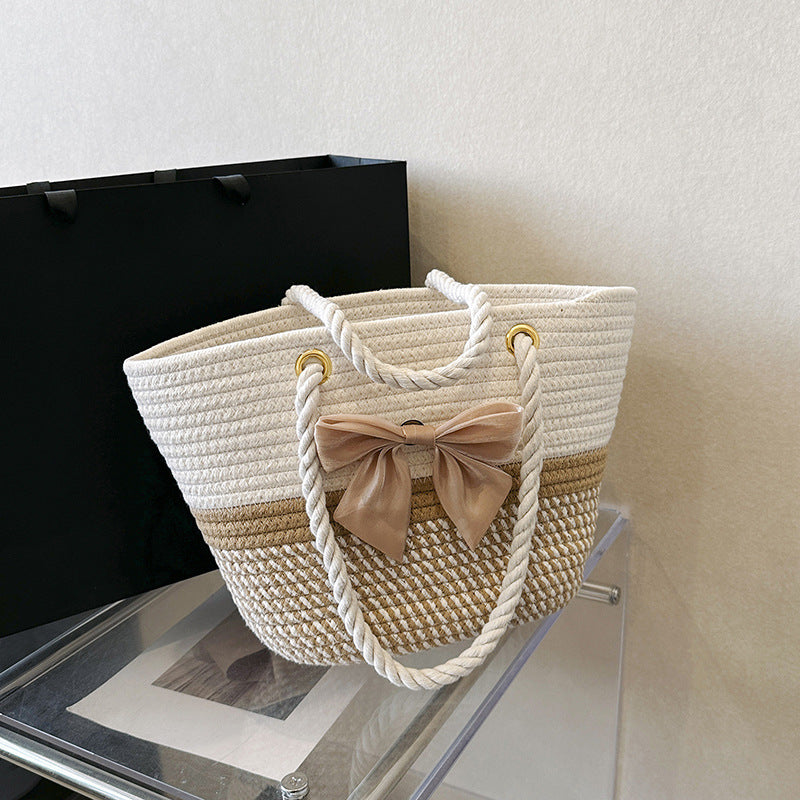 Stylish Woven Tote Bag