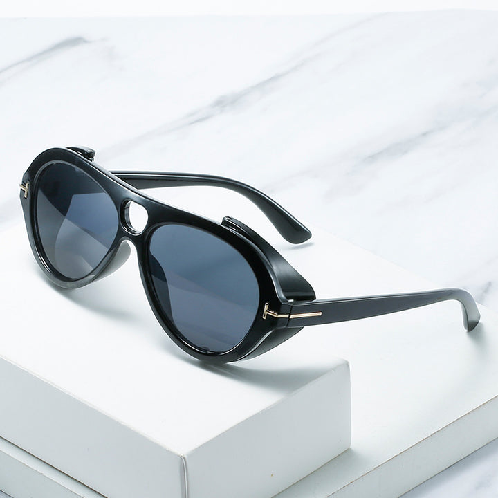 Retro-Inspired Shield Sunglasses Stornfield