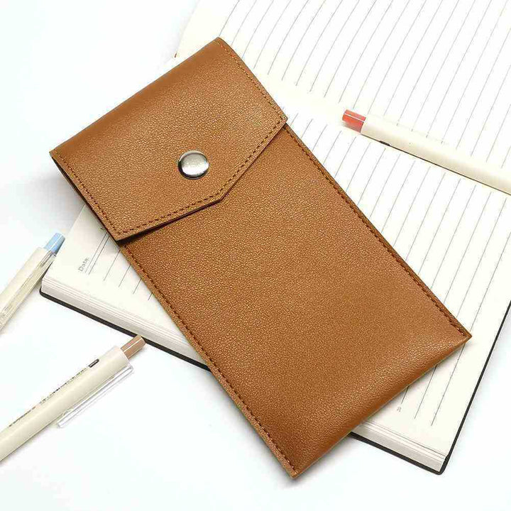 Stylish Leather Pencil Holder