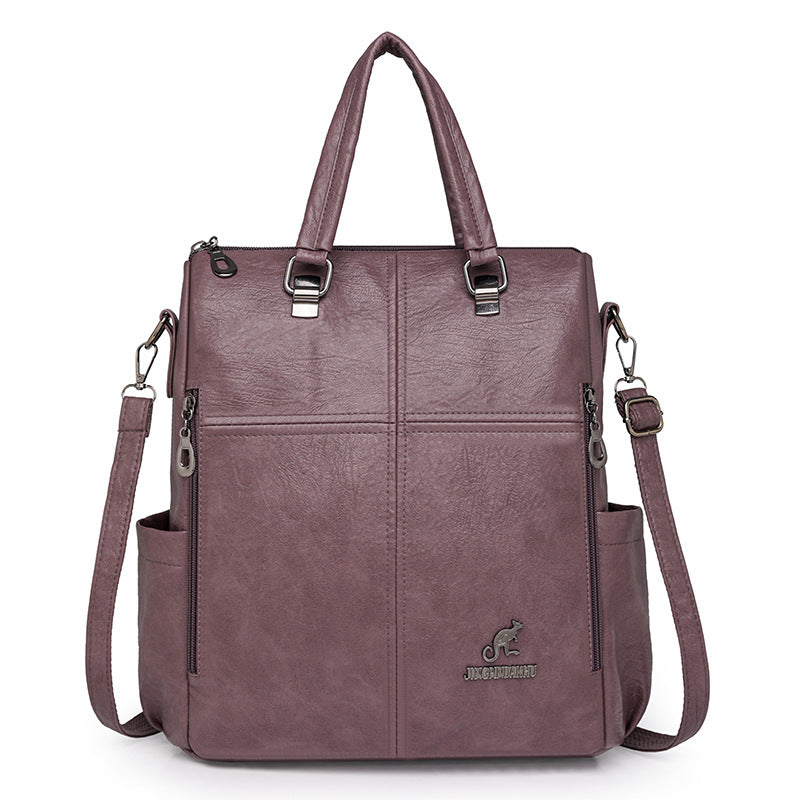 Multi-Functional Faux Leather Handbag Stornfield