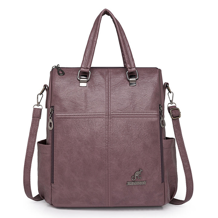 Multi-Functional Faux Leather Handbag Stornfield