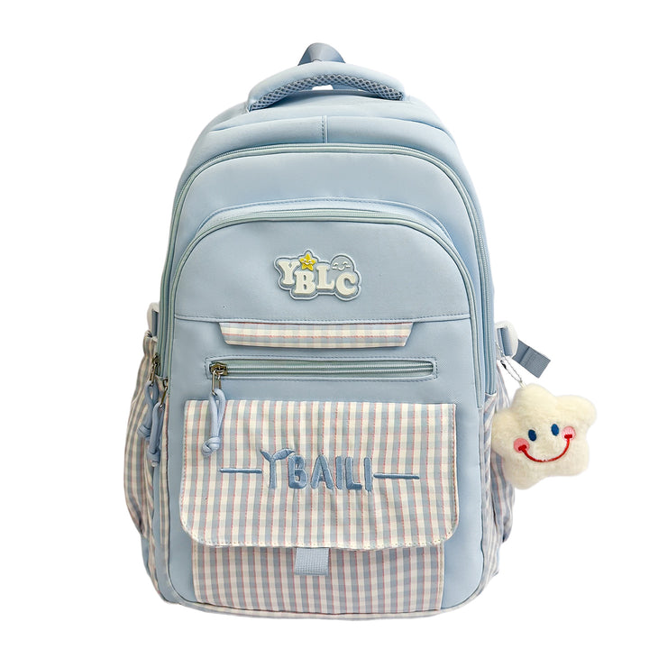 Stylish Checked Backpack Stornfield