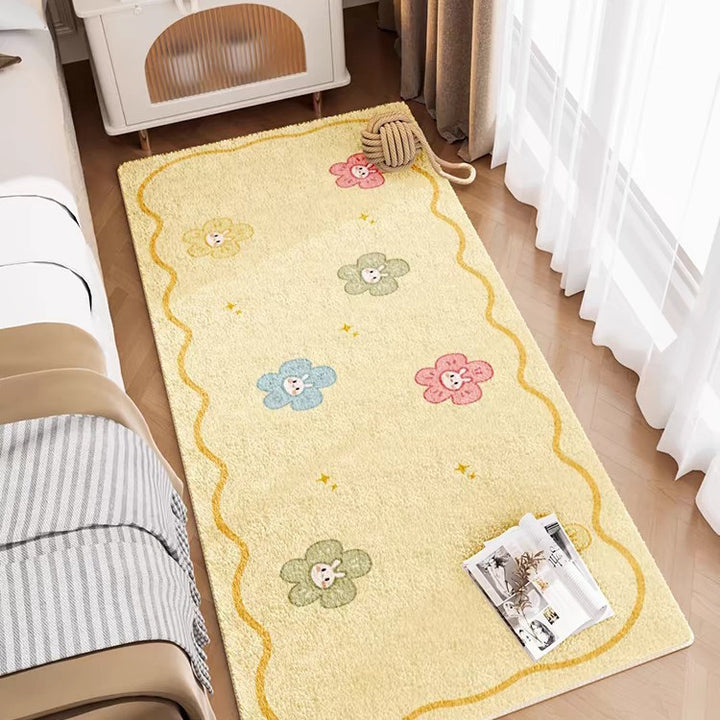 Plush Dotted Area Rug Stornfield