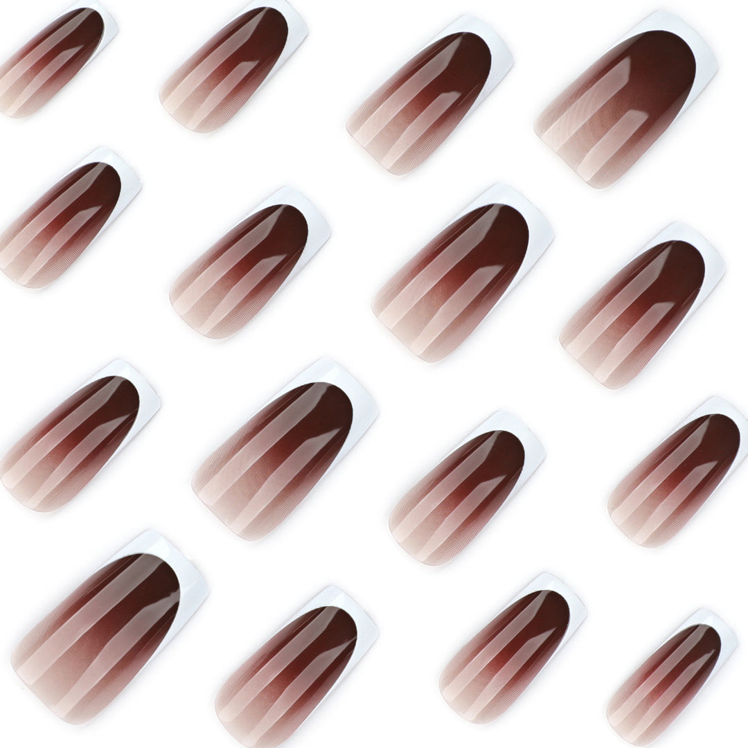 Artful Nail Extensions with Elegant French Tip Stornfield
