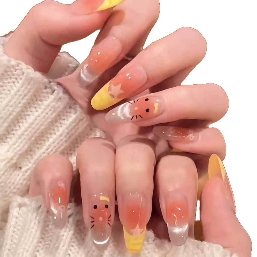 Artistic Press-On Nail Design Stornfield