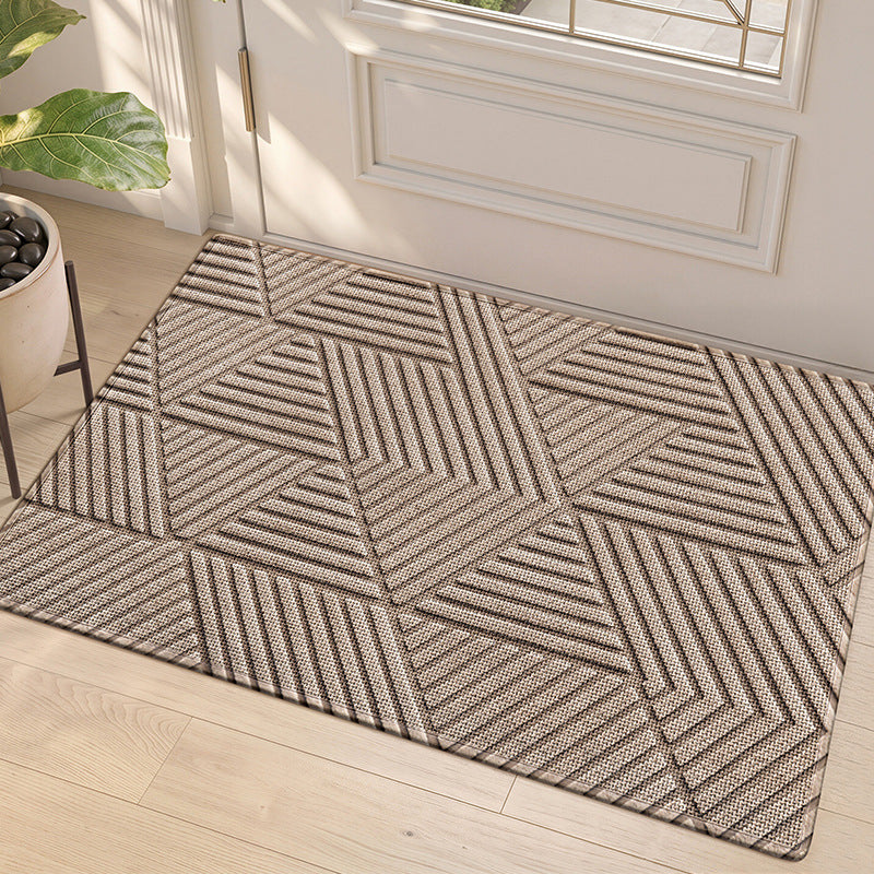 Geometric Patterned Indoor Mat