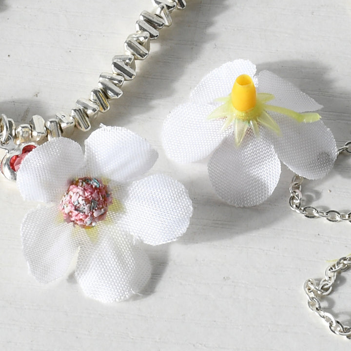 Glittery Floral Hair Accessories