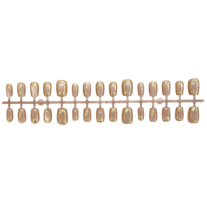 Elegant Press-On Nail Set Stornfield