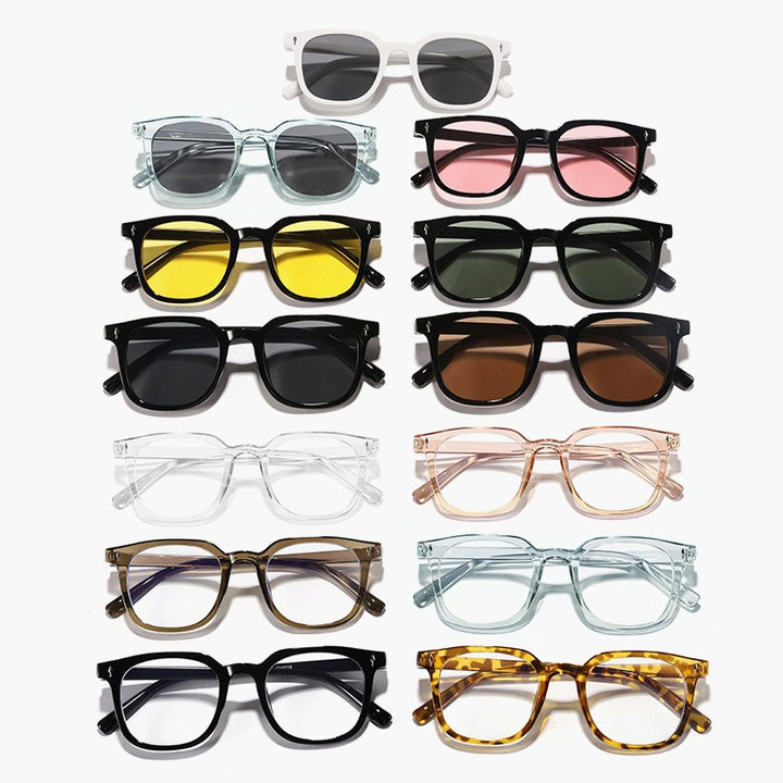 Ladies fashionable sunglasses with transparent frame and UV protection Stornfield