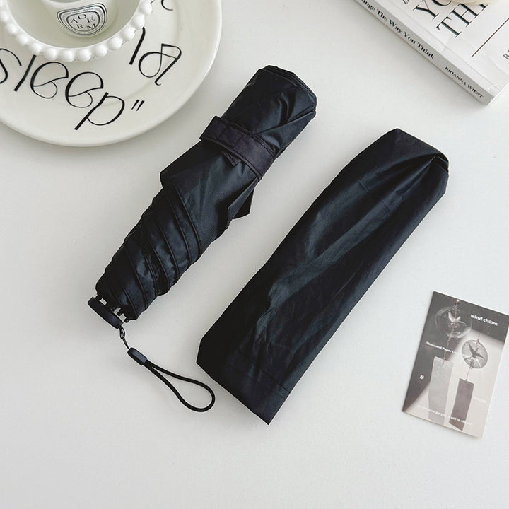 Women portable folding umbrella with wind-resistant mechanism Stornfield