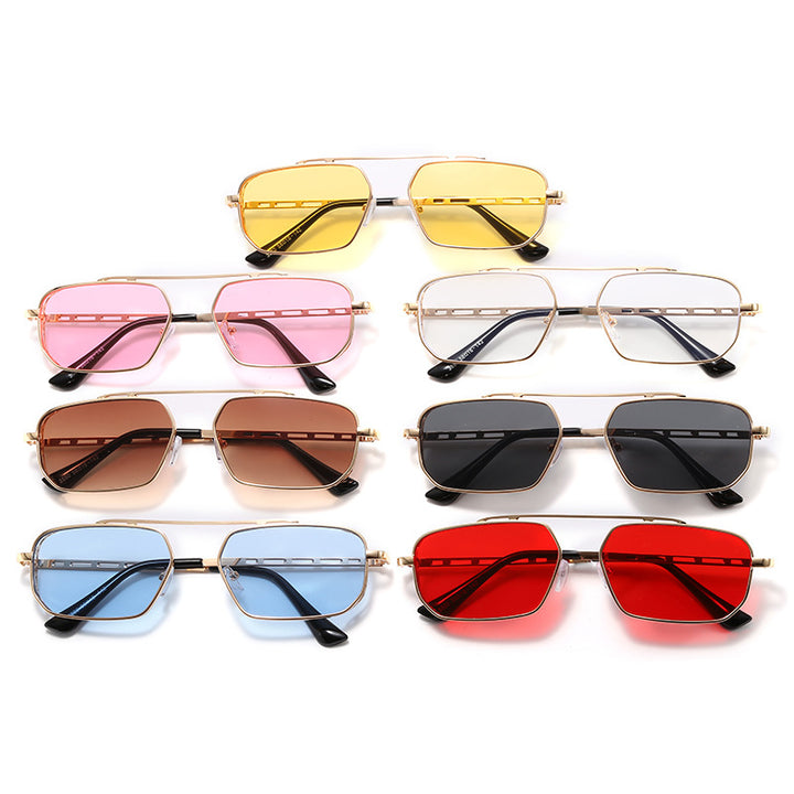 Women's fashionable sunglasses in modern hexagon design Stornfield