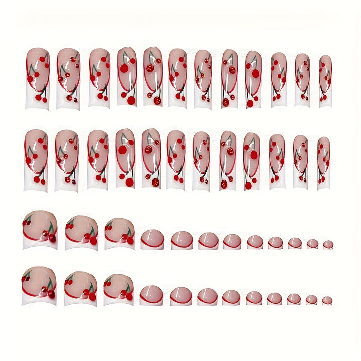 Creative Cherry Blossom Nail Art Extensions Stornfield