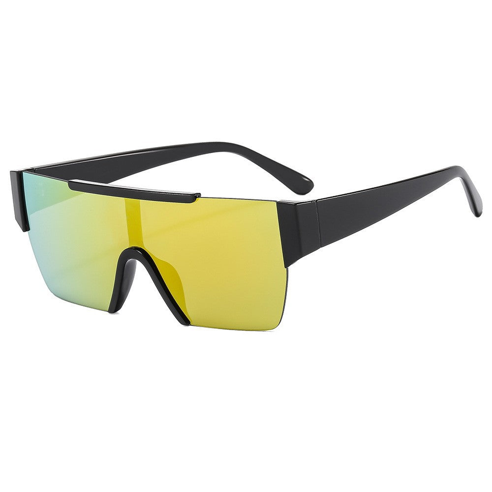 Ladies Sporty Oversized Sunglasses with Modern Protective Frame Stornfield